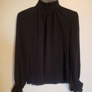 Cute frilled neck blouse